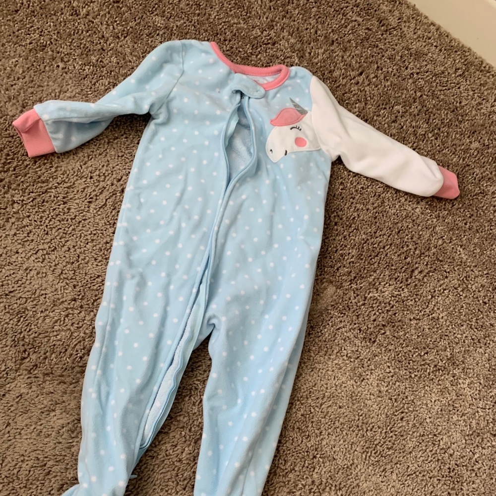 Baby fleece pajamas 18 months